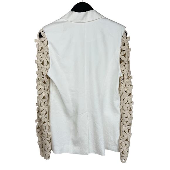 RAMY BROOK Kelsey Crochet-Sleeve Jacket Blazer - Picture 11 of 13